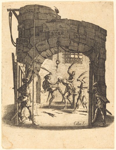 Kırbaçlanma by Jacques Callot
