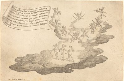 Aşk Şamandırası, 1616. by Jacques Callot