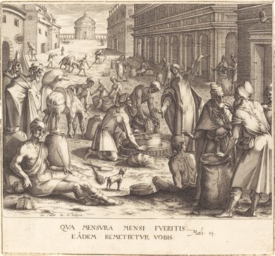Tahıl Terazileri by Jacques Callot