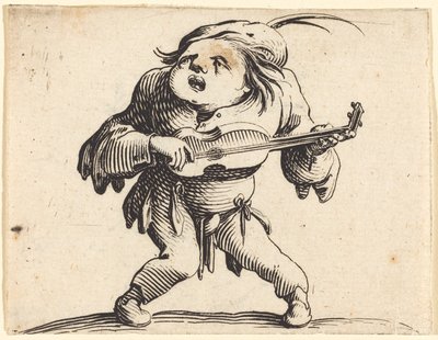 gitarist by Jacques Callot