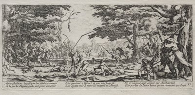 Savaşın Büyük Sefaletleri: Köylülerin İntikamı by Jacques Callot