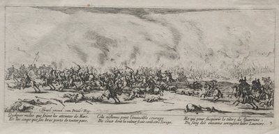 Savaşın Büyük Sefaletleri: Savaş, 1633. by Jacques Callot