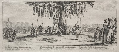 Savaşın Büyük Sefaletleri: Asma by Jacques Callot