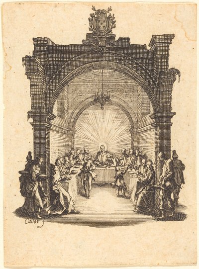 Son Akşam Yemeği by Jacques Callot