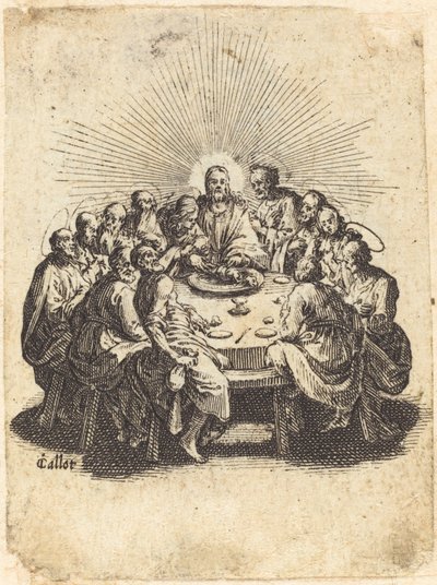 Son Akşam Yemeği by Jacques Callot