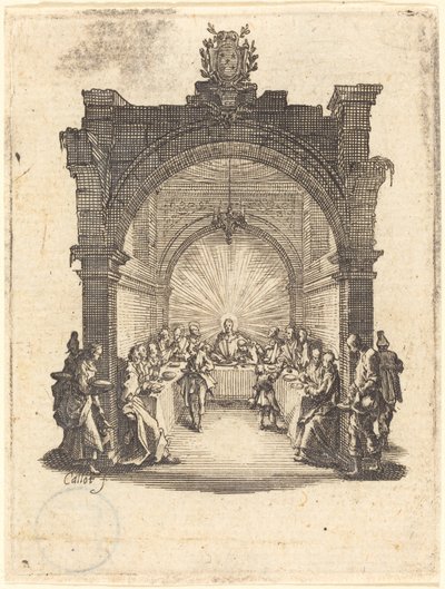 Son Akşam Yemeği by Jacques Callot