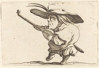Ud Oyuncusu by Jacques Callot