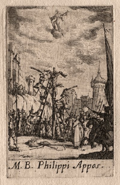Havarilerin Şehitliği: St. Philip by Jacques Callot