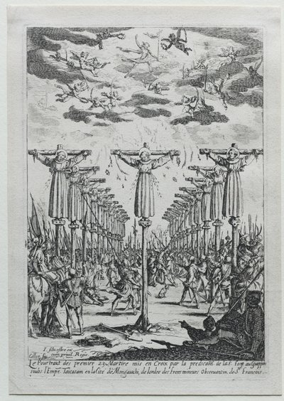 Japonya Şehitleri by Jacques Callot