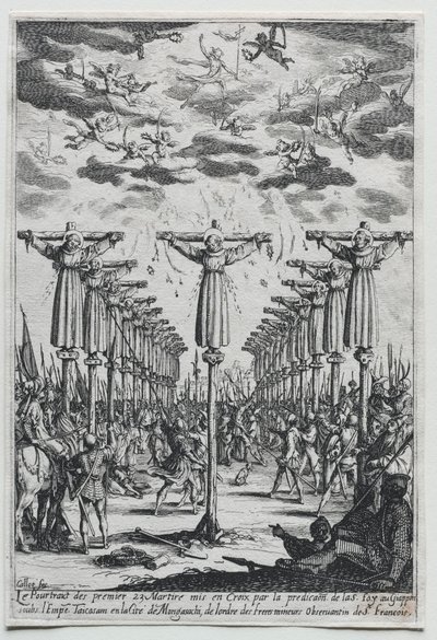 Japonya Şehitleri by Jacques Callot