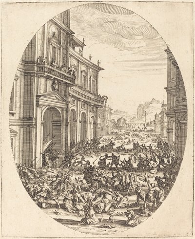 Masumların Katliamı by Jacques Callot
