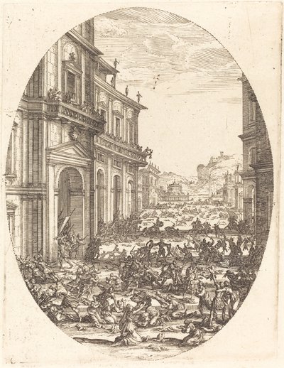 Masumların Katliamı by Jacques Callot