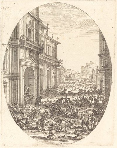 Masumların Katliamı by Jacques Callot