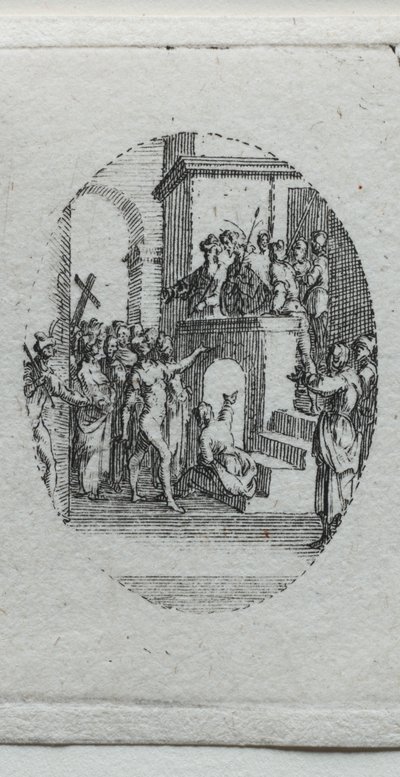 Tutkunun Sırları: İnsanlara Sunulan Mesih by Jacques Callot