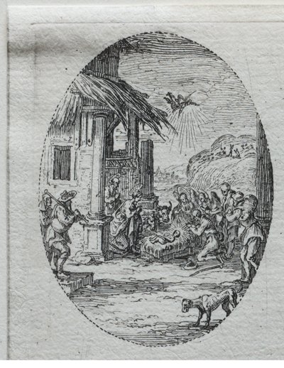 Tutkunun Gizemleri: Çobanların Hayranlığı. by Jacques Callot