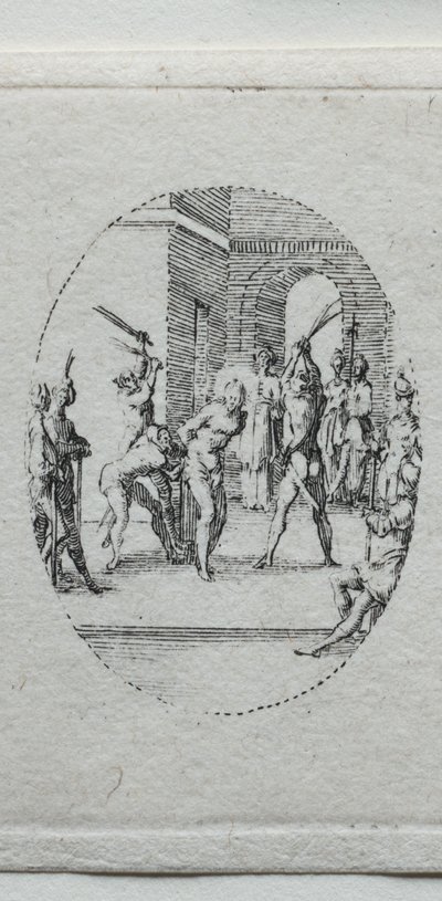 Tutkunun Gizemleri: Kırbaçlanma by Jacques Callot