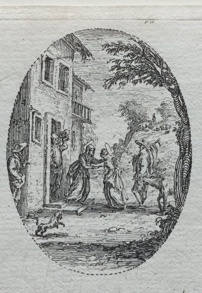 Tutkunun Gizemleri: Ziyaret. by Jacques Callot