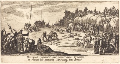 Çarmıha Çivileme by Jacques Callot