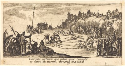 Çarmıha Çivileme by Jacques Callot