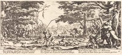 Köylüler Kendilerinin İntikamı, c. 1633. by Jacques Callot