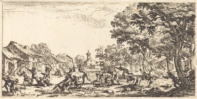 Köylülerin İntikamı by Jacques Callot