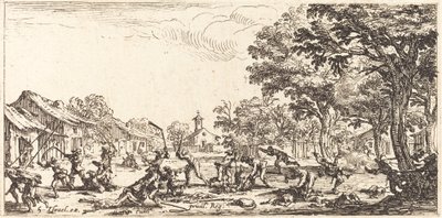 Köylülerin İntikamı by Jacques Callot