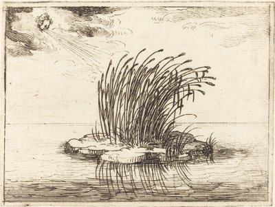 Sazlıklar ve Rüzgar, 1628. by Jacques Callot