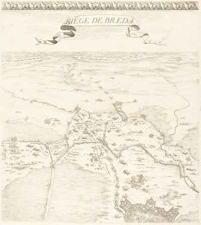 Breda Kuşatması [levha 2 / 6] by Jacques Callot