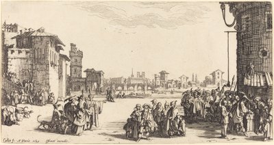 Köle Pazarı by Jacques Callot
