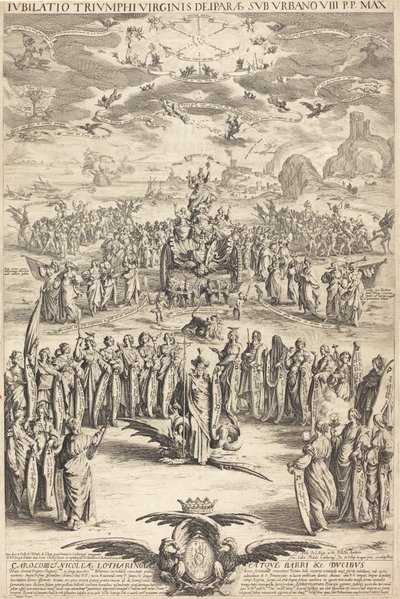 Bakirenin Zaferi by Jacques Callot