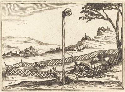 uyanık göz by Jacques Callot