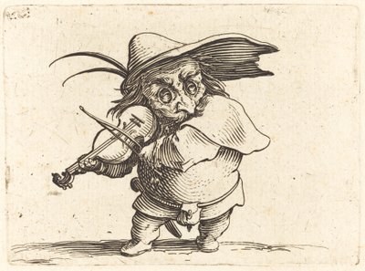 kemancı by Jacques Callot