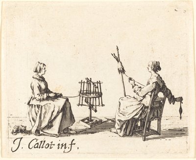 Sarıcı ve Döndürücü, c. 1623. by Jacques Callot