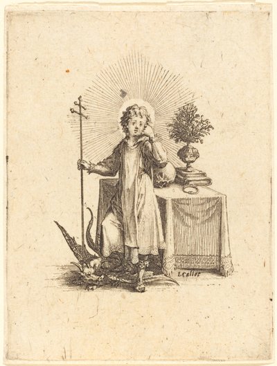 Genç İsa by Jacques Callot