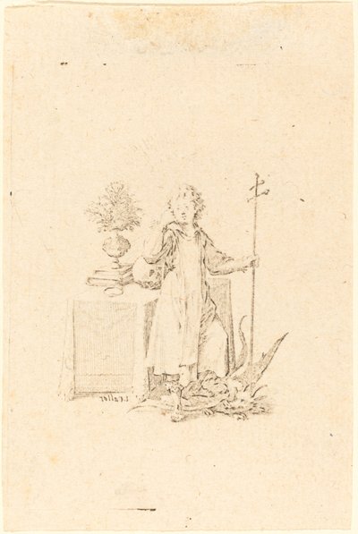 Genç İsa by Jacques Callot
