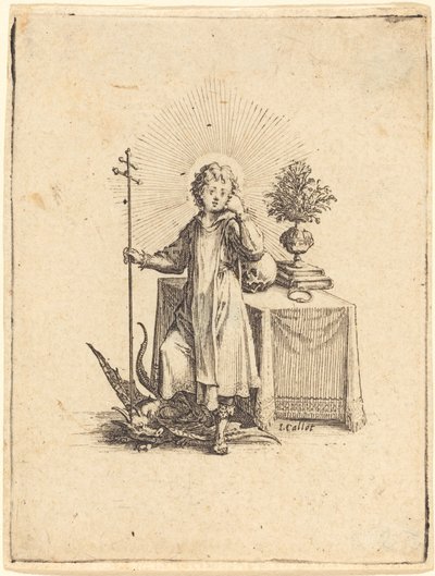 Genç İsa by Jacques Callot