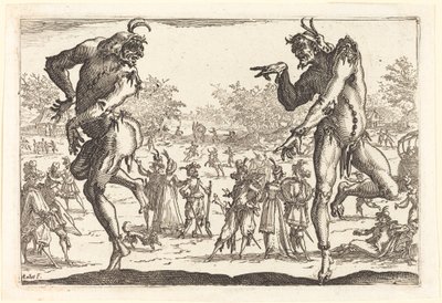 iki Zanni by Jacques Callot