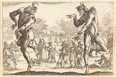 iki Zanni by Jacques Callot