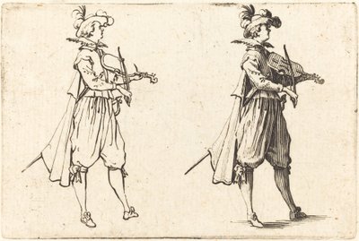 Kemancı by Jacques Callot