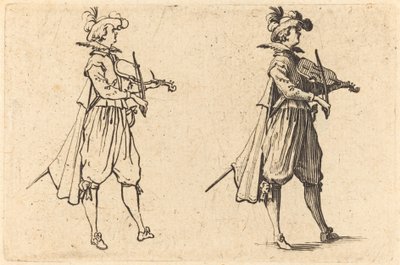 Kemancı by Jacques Callot