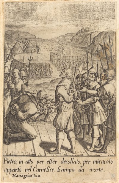 cellat by Jacques Callot after Donato Mascagni