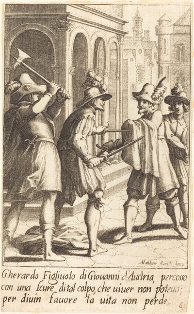 gerardo by Jacques Callot after Matteo Rosselli