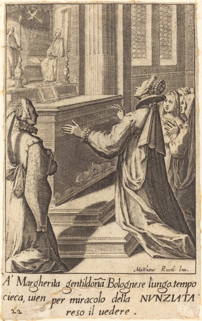 Margarita by Jacques Callot after Matteo Rosselli