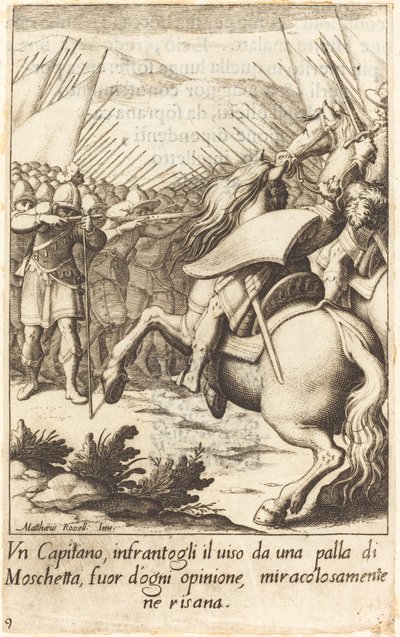 Kaptan by Jacques Callot after Matteo Rosselli