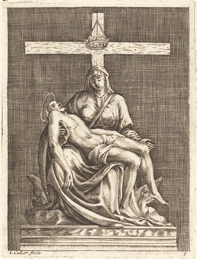Şefkât by Jacques Callot after Michelangelo