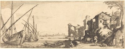 Küçük Liman by Jacques Callot or Follower of Jacques Callot