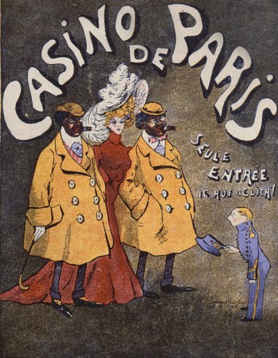 Casino de Paris için Resmi Program, 1906 by Jacques Charles