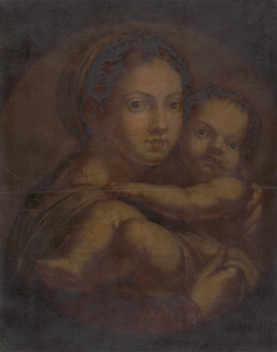 Bakire ve Çocuk by Jacques Christophe Le Blon