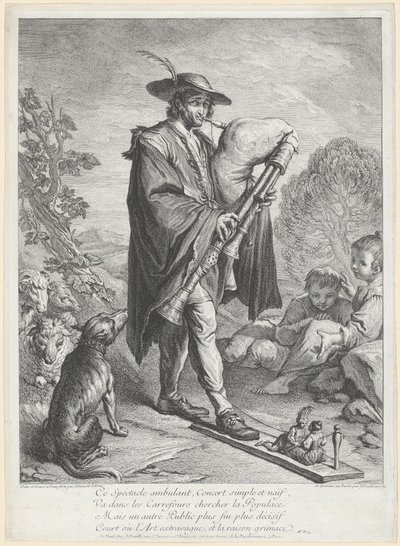 gaydacı by Jacques Dumont Le Romain, finished by Jean Daullé