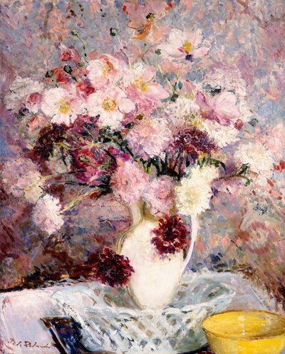 Çiçek buketi, by Jacques-Emile Blanche